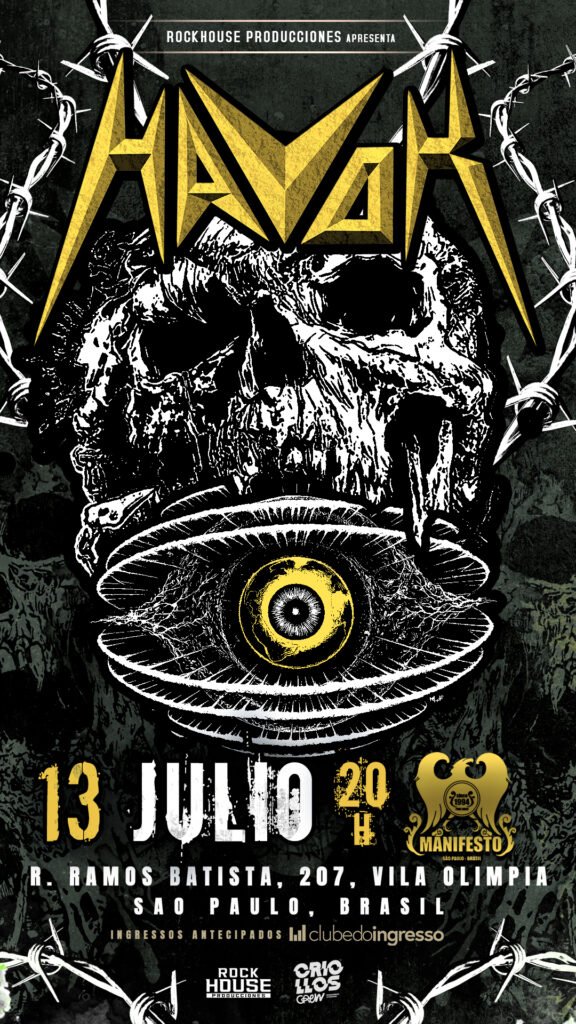 Havok celebra o Dia Mundial do Rock com show avassalador em São Paulo havok sp26