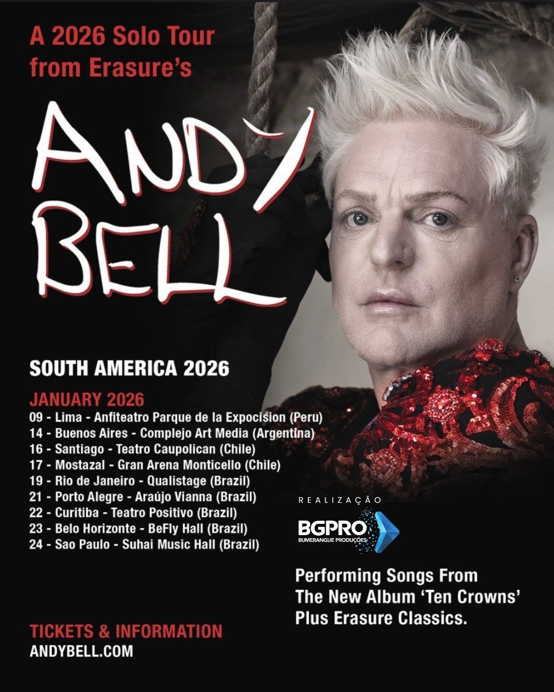 Andy Bell, a voz do Erasure, traz turnê de celebração ao Brasil em janeiro Andybell Tour26br 2ACDxQqOcbb4zt6t
