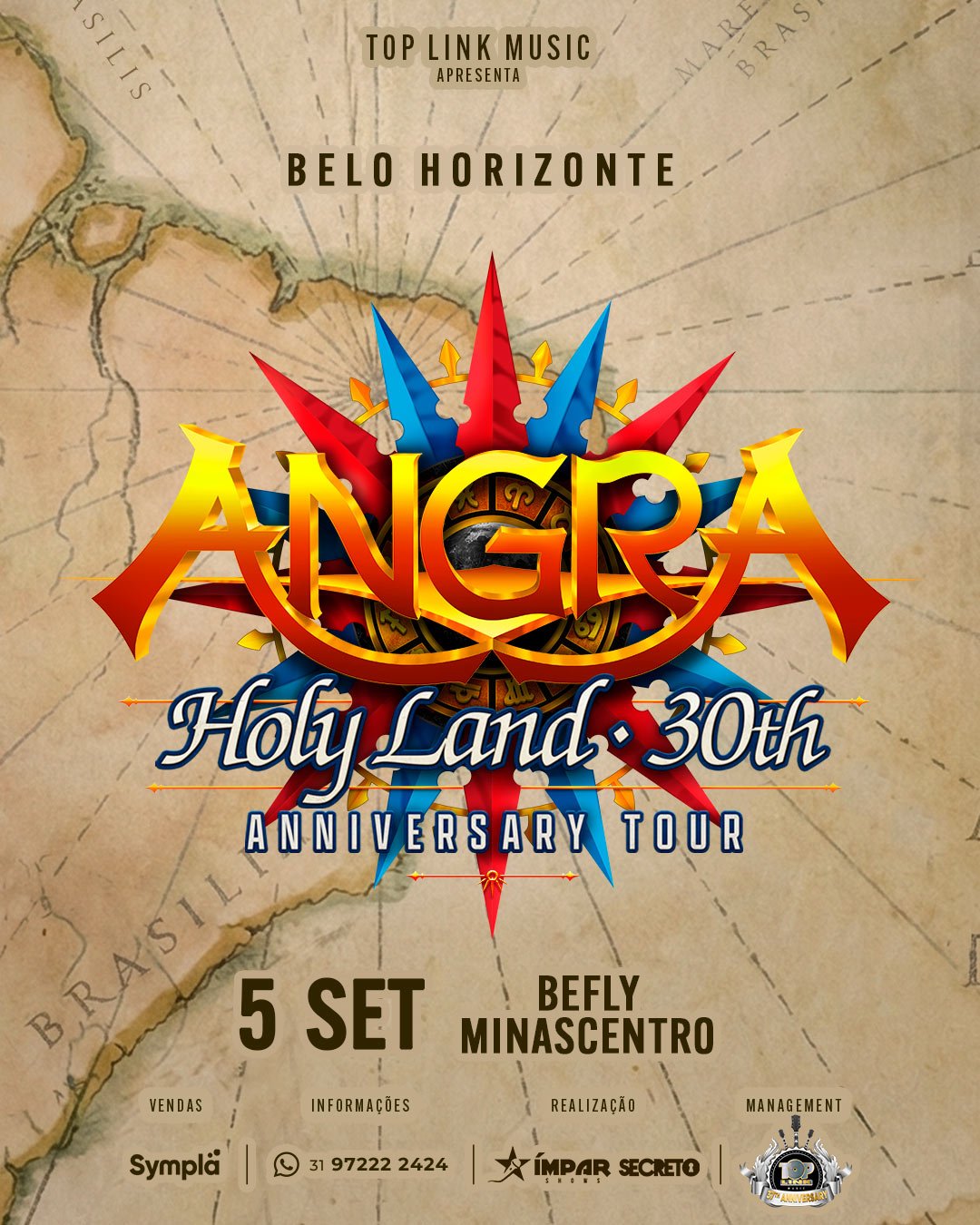 Cartaz do show 