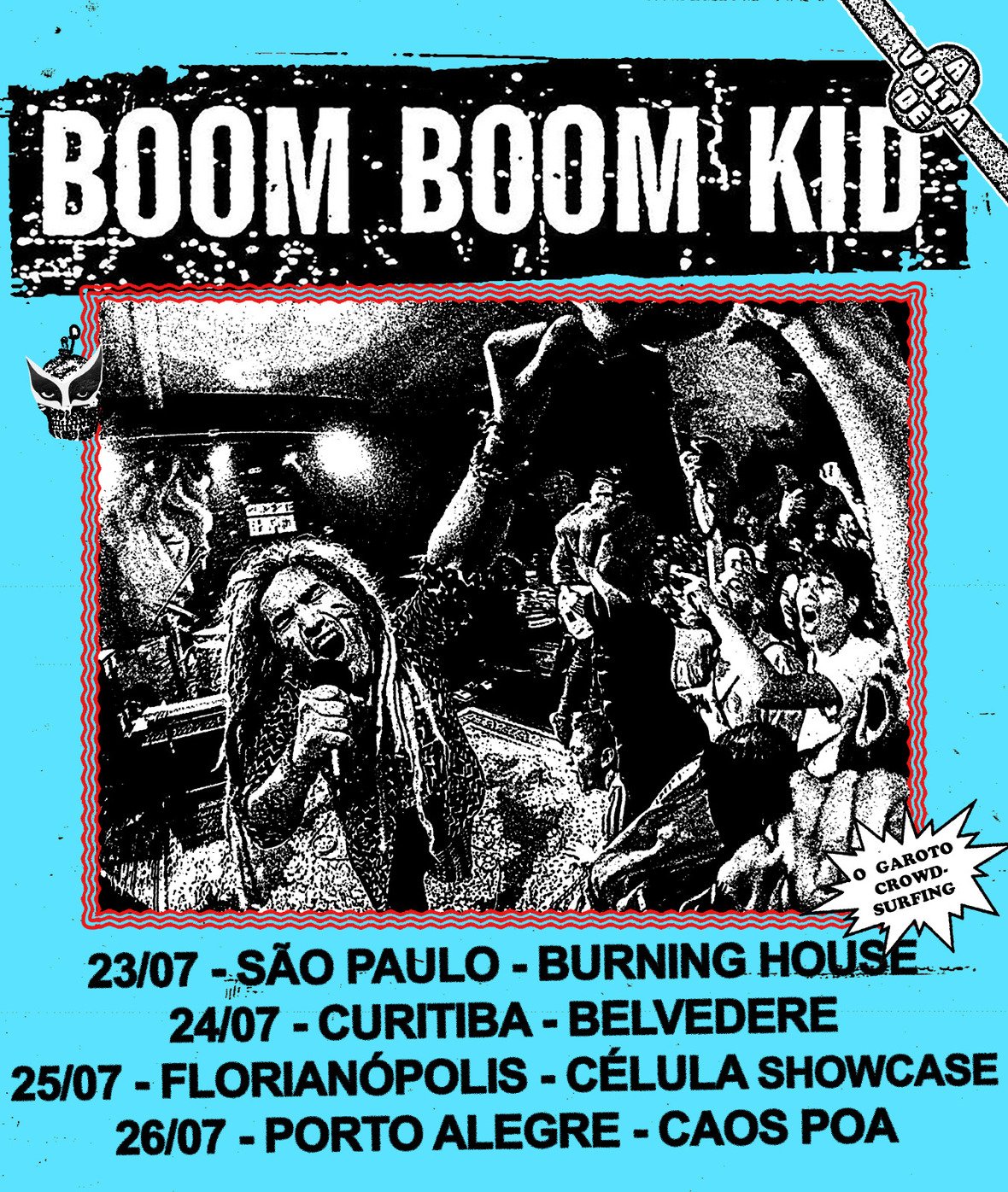 Projeto de Carlos “Nekro” Rodríguez traz apresentações incendiárias e ética faça-você-mesmo para palcos de São Paulo, Curitiba, Florianópolis e Porto Alegre