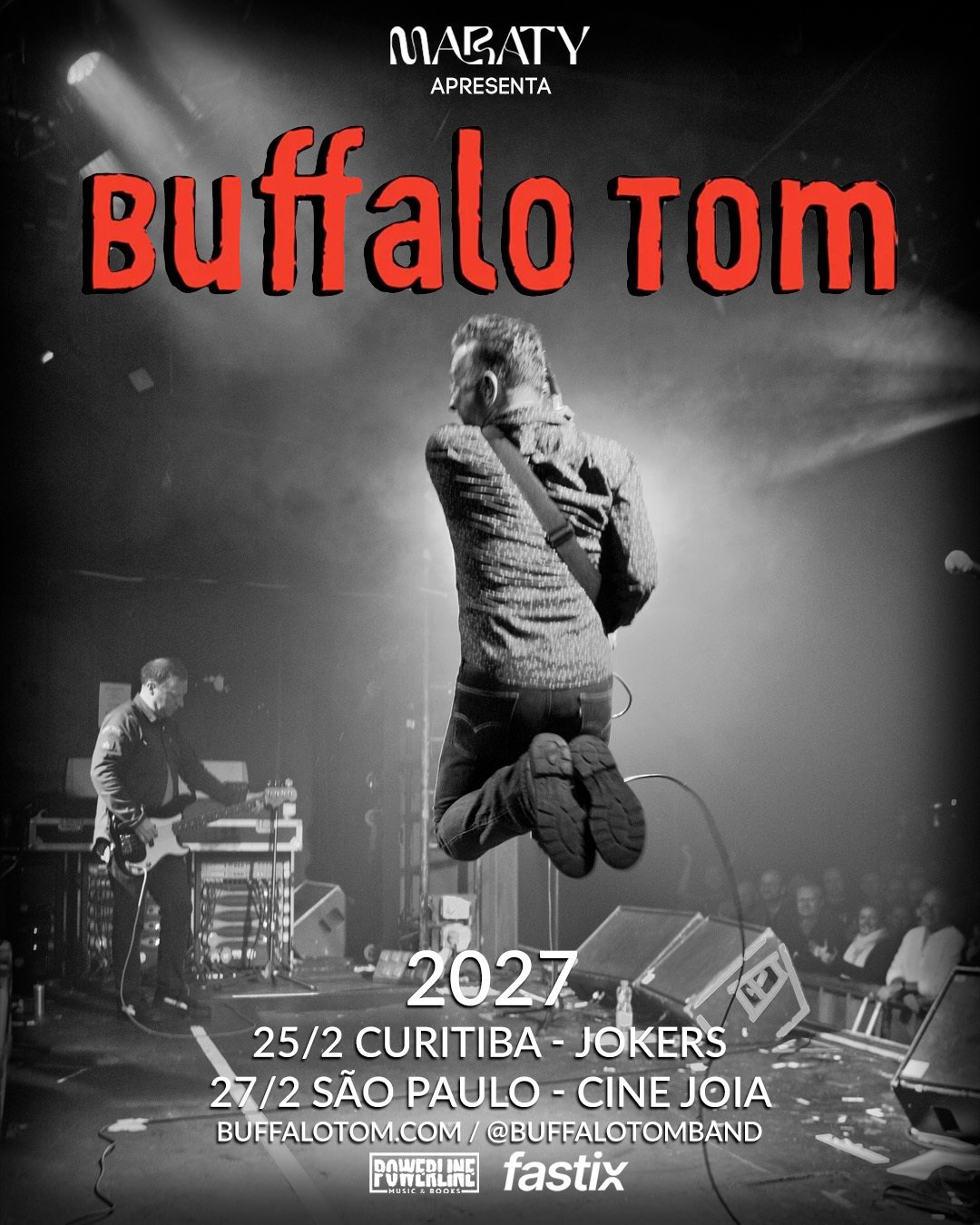 Ícone do rock alternativo, Buffalo Tom anuncia datas em SP e Curitiba Buffalo Tom chega ao Brasil em fevereiro de 2027 para shows em Curitiba e São Paulo