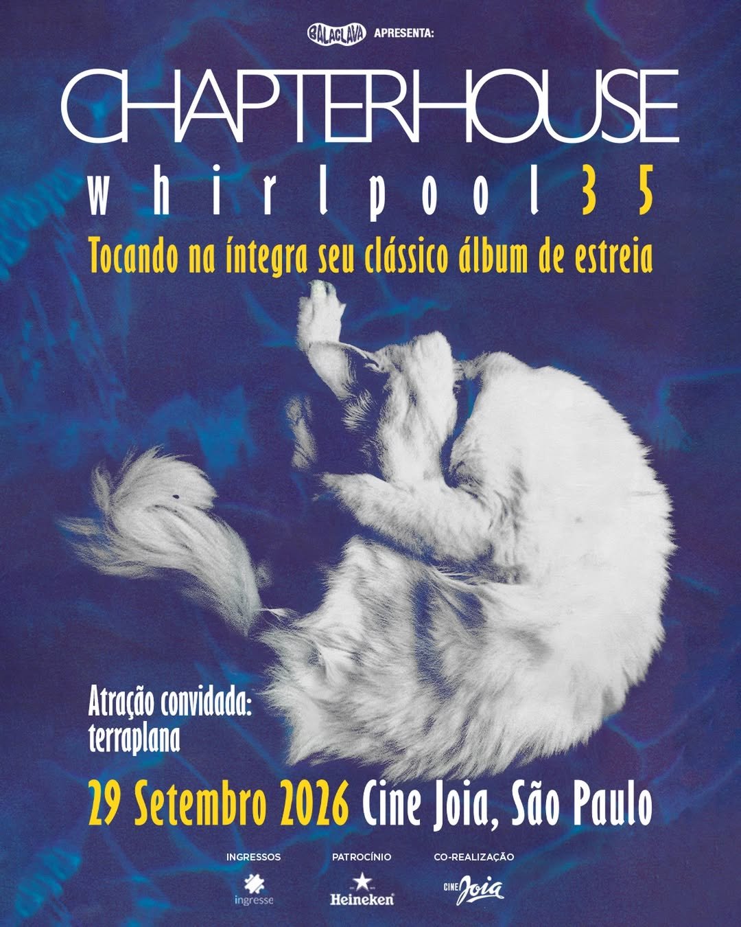 Ícones do shoegaze britânico, Chapterhouse anunciam primeiro show no Brasil Ícones do shoegaze britânico, Chapterhouse anunciam primeiro show no Brasil