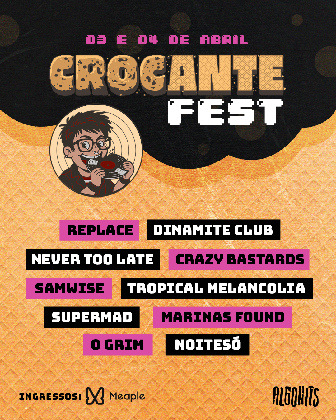 Nasce a Crocante Records: Selo e agência estreiam em SP para articular a cena Pop Punk Nasce a Crocante Records: Selo e agência estreiam em SP para articular a cena Pop Punk
