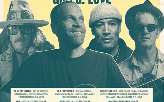 Jack Johnson retorna ao Brasil e traz sua turnê SURFILMUSIC para São Paulo, Rio de Janeiro e Florianópolis