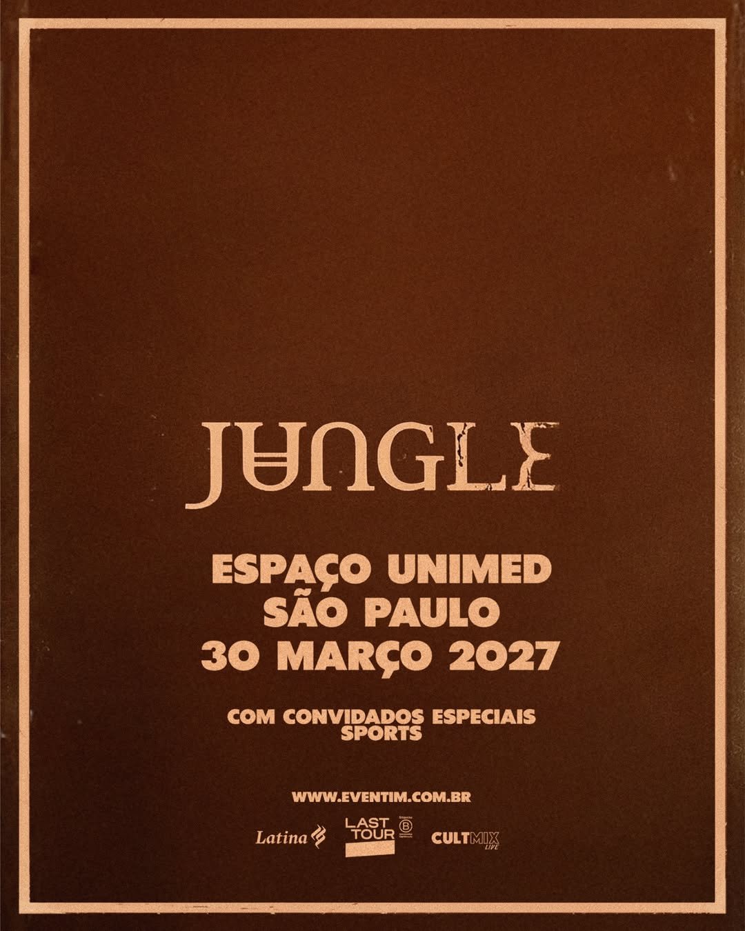 Jungle confirma show único no Brasil em 2027; pré-venda exclusiva começa amanhã (28) Jungle Sp27 RoaMaYNNpXwH2wao