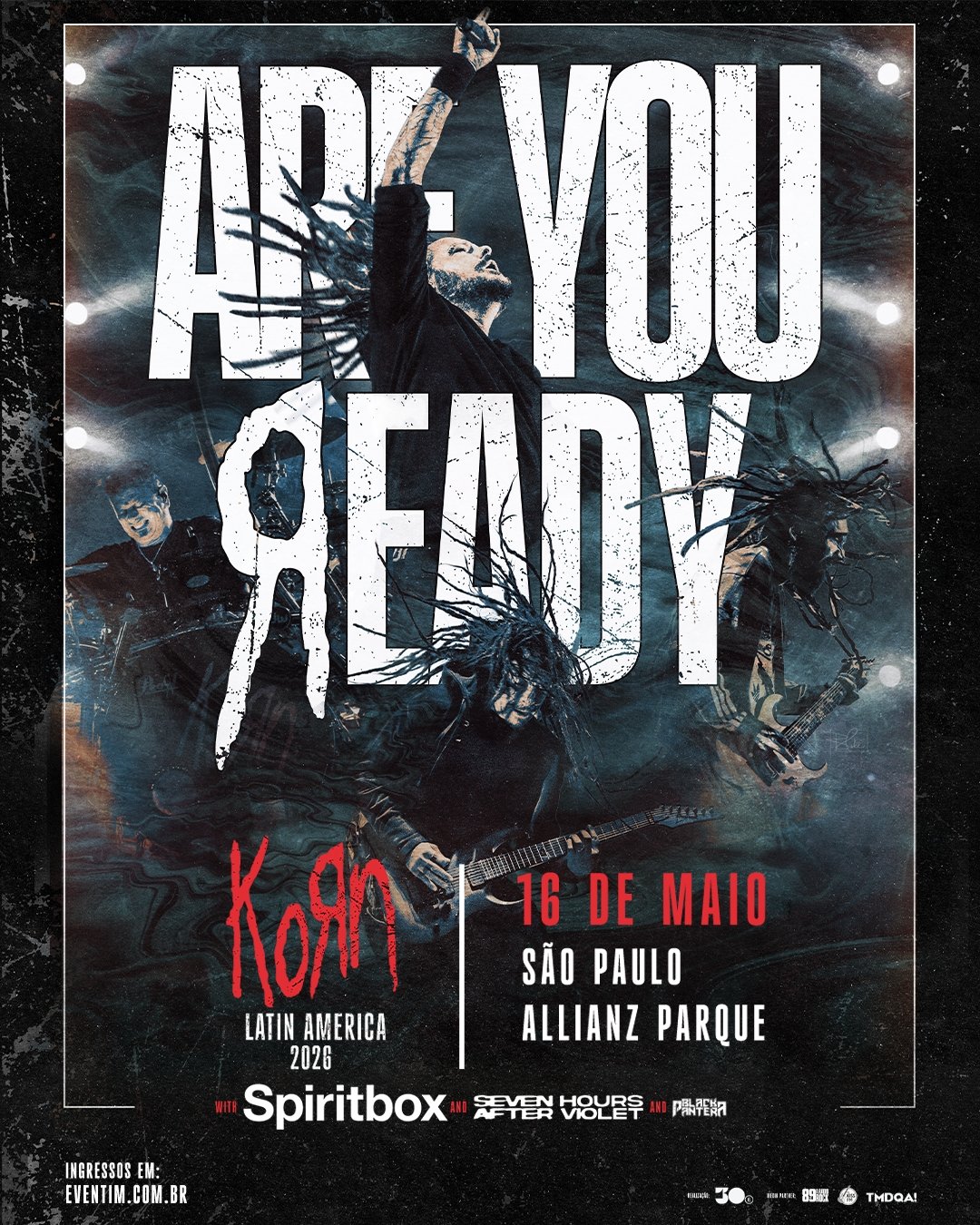 Black Pantera é confirmado para abertura do show do Korn em São Paulo Korn anuncia Black Pantera como banda de abertura de apresentação única no Brasil