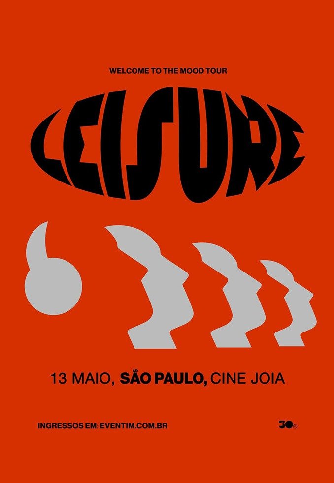 LEISURE traz a turnê “Welcome to the Mood” para show único em São Paulo Leisure Br26 NMZBB16FHb2g8cR1