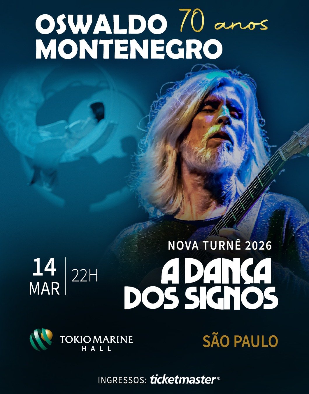 Oswaldo Montenegro celebra 70 anos com turnê histórica de “A Dança dos Signos” Oswaldo Montenegro celebra 70 anos com turnê histórica de “A Dança dos Signos”