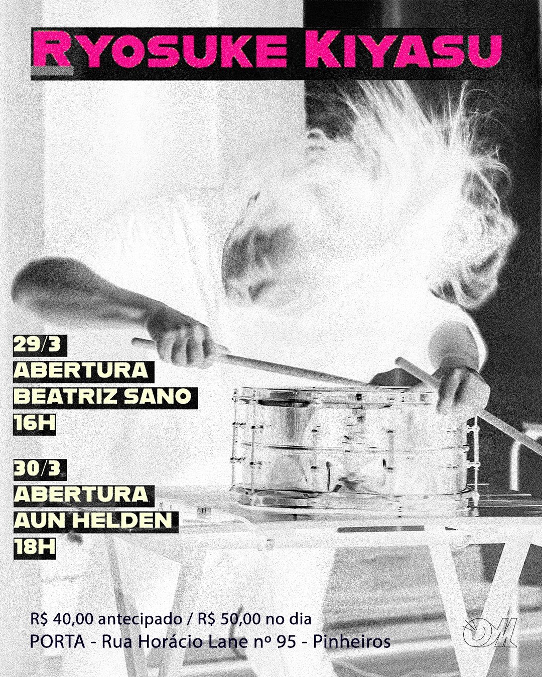 Ryosuke Kiyasu traz sua performance visceral de caixa ao Brasil em março Ryosukekiyasu Cartazbr26 Natalialebeis Pne4xGqNLMRCO4wF