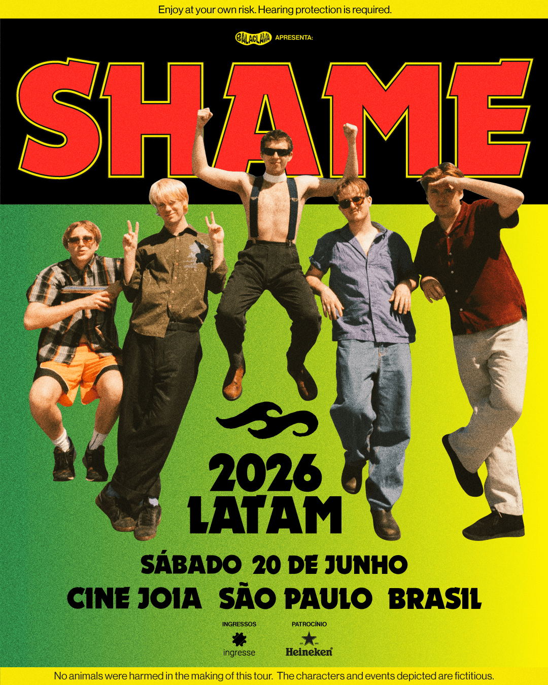 Quinteto inglês de pós-punk traz a turnê do novo álbum 