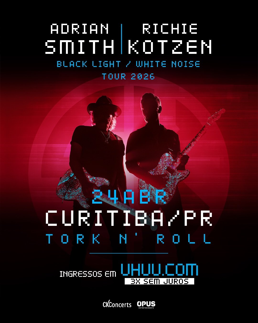 Contagem Regressiva: Smith/Kotzen trazem a turnê "Black Light/White Noise" a Curitiba em abril Smith/Kotzen trazem a turnê
