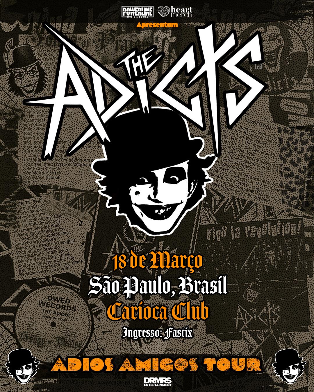 The Adicts traz turnê de despedida a São Paulo em março; "Adios Amigos" celebra 50 anos de história Theadicts Br26 NMxBMOFP5u9kYU5q