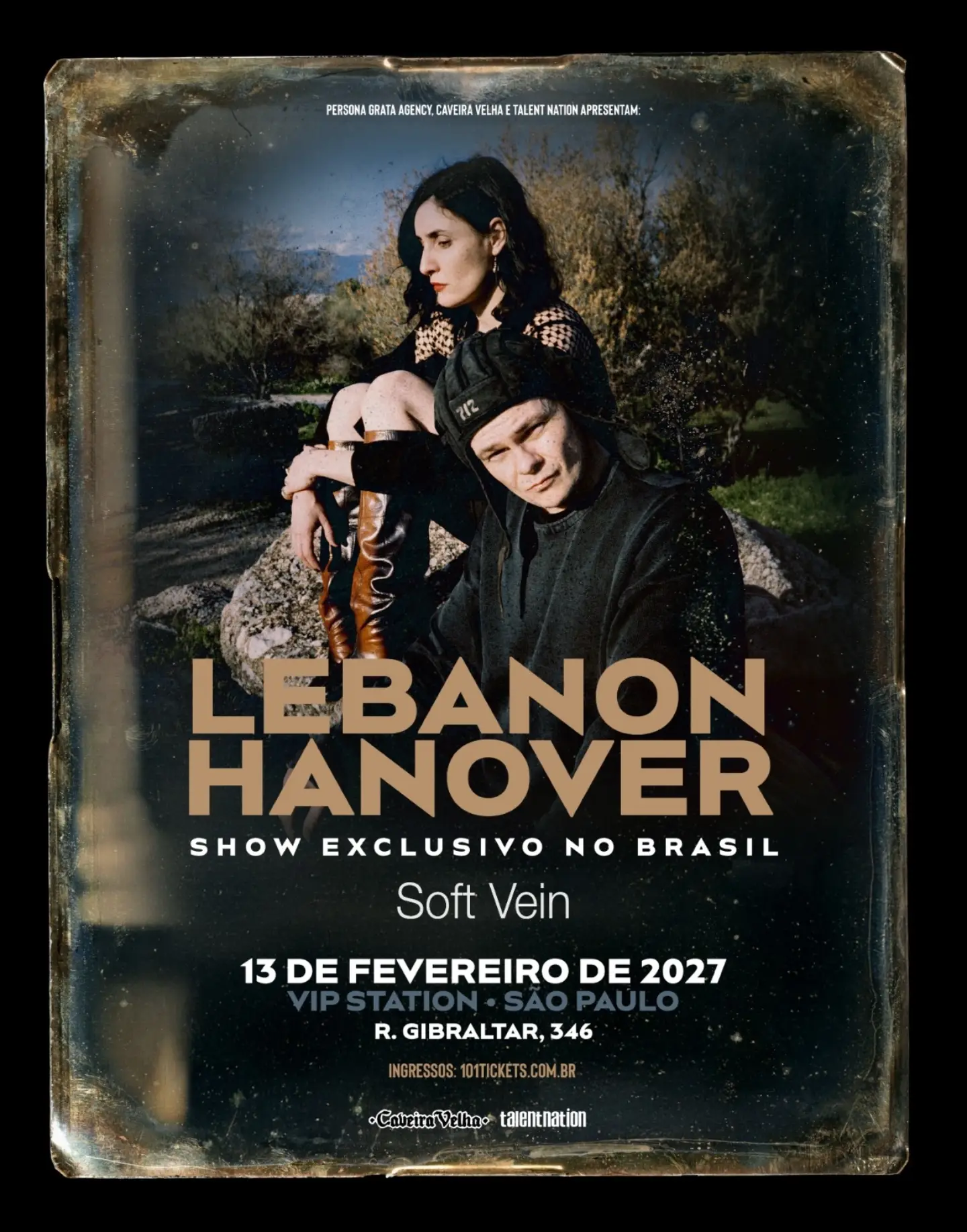 Lebanon Hanover retorna ao Brasil para show exclusivo em São Paulo em fevereiro de 2027